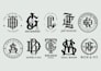 design a custom hand drawn monogram logo for your brand